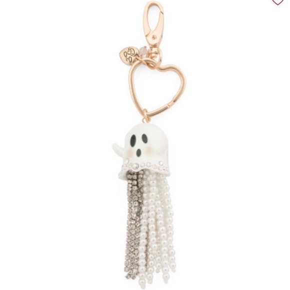 Betsey Johnson spider and ghost set of 2 key fobs/purse charms - Picture 6 of 10